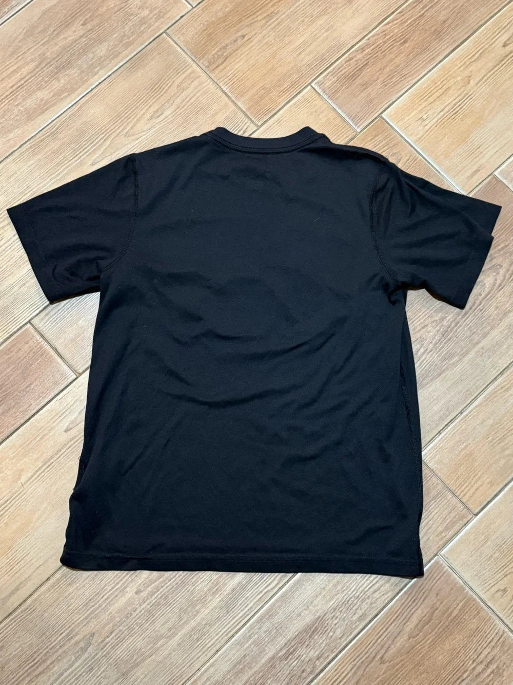 Nike Black Tee with Neon Yellow 'SWAG UNIT' Graphic